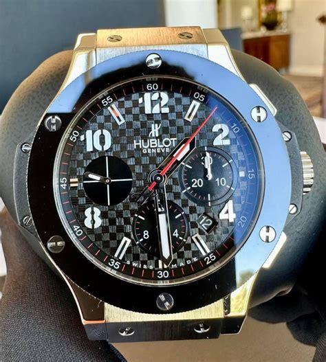 hublot geneve big bang automatic|Hublot big bang original steel.